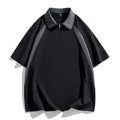 Colorblock Half-Zip Polo