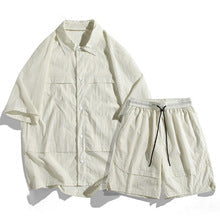 Poplin Shirt & Short Set