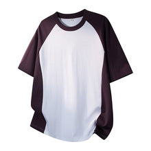 Colorblock Raglan Oversized Tee
