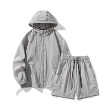 Windbreaker Hoodie & Short Set
